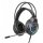 MANHATTAN RGB LED Over-Ear USB Gaming-Headset Kabelgebunden
