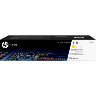 HP Toner 117A W2072A Gelb