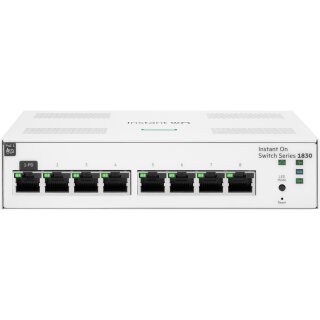 8P HP Enterprise Aruba Instant On 1830 Switch