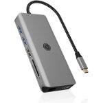 ICY BOX IB-DK4061-CPD USB-C 12-in-1 PD 100W DockingStation