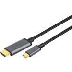 Digitus USB-C > HDMI (ST-ST) 1,8m Adapterkabel 4K UHD...