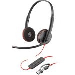 HP Poly Headset Blackwire C3215 Mono USB-C/A & 3.5 mm