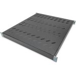 DIGITUS Fachboden 1HE 44x482x500-780mm bis 50kg schwarz vari