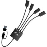 I-TEC USB-C/USB-A Cable HUB 4 port 2x USB-C 3.2 Gen 1 2x...