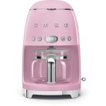 SMEG DCF02PKEU Kaffeemaschine 50`s Style pink
