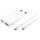 4smarts Ladegert PDPlug Duos Slim 20W GaN USB-C/A+USB-C Kabel