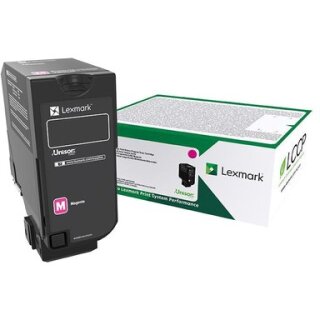 LEXMARK Toner magenta Rck f.CS/X727 CS728 ca. 10.000 S.