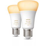 Philips Hue White Ambiance E27 Doppelpack 2x570lm60W