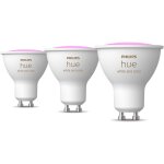 Philips Hue White & Color Ambiance GU10 Dreierpack...
