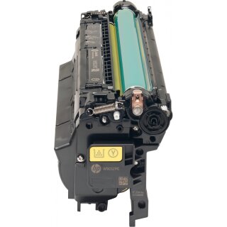 HP 657X original LaserJet Toner cartridge CF472X Yellow High Yield