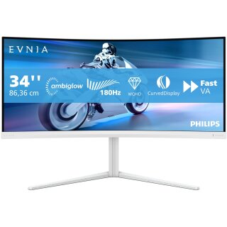 Philips 86.4cm (34.0") 34M2C5501A 21:09 2xHDMI+DP+USB Curved