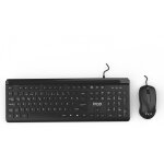 INCA Tastatur IMK-377 erg.Design, USB 3.0, silent, 1,45m...