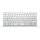 INCA Tastatur IBK-565BT BT 5.0, Smart, Akku 150Std, 8-10m silver