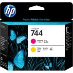 HP 744 Druckkopf Magenta & Gelb