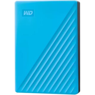2,5" WD My Passport 6TB portable HDD USB3.0 USB2.0 compatible Blue Retail