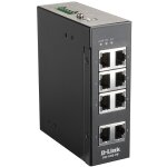 D-Link DIS-100E-8W 8-Port Fast Ethernet Industrie Switch