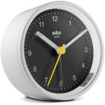 Braun BC 12 WB Quarzwecker wei