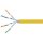 Equip Instal.Kab Cat7A S/FTP 1000.00m yellow Sim. LSZH