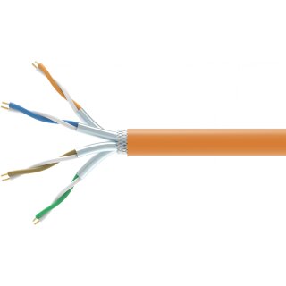 Equip Instal.Kab Cat7 S/FTP 305.00m orange Sim. LSZH
