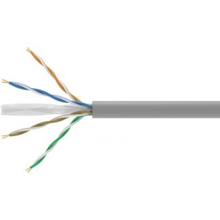 Equip Instal.Kab Cat6 U/UTP Dca 305.00m grau LSZH