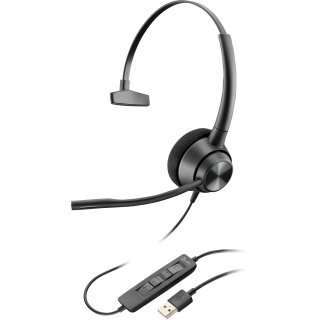 HP Poly EncorePro 310 Monaural USB-A Headset TAA