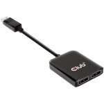 Club3D Multi Streaming Transport Hub 1xDP->DP/HDMI...