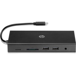 D HP Travel USB C Multi Port Hub (P)