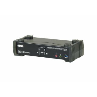 ATEN CS1922M 2-Port USB 3.0 4K DisplayPort MST KVM Switch