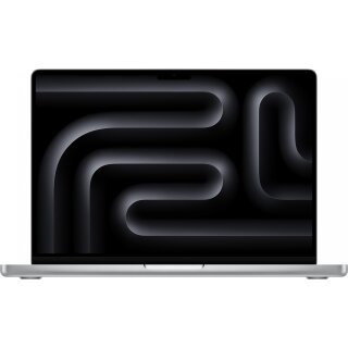 MacBook Pro Z1FB 35.97cm 14.2Zoll StD M4 Pro 12C CPU/16C GPU/16C N.E. 48GB 512GB SSD 70W USB-C DE Silber