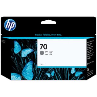 HP 70 original Ink cartridge C9450A grey standard capacity 130ml 1-pack with Vivera Ink cartridge