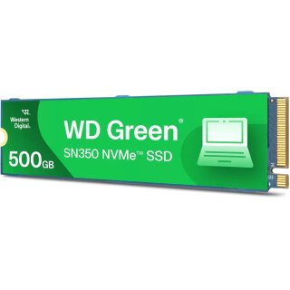M.2 WD Green SN350 NVMe 500GB 2280 PCIe Gen3