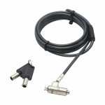 Dicota Security Cable Nano Lock Ultra Slim Keyed 2.5x6 mm...