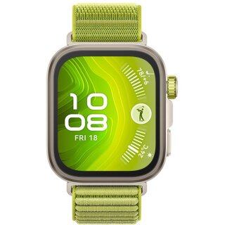 Huawei Watch Fit 4 Pro Green Woven Strap