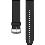 Garmin Ersatzarmband QuickFit 22mm black/silver silicone