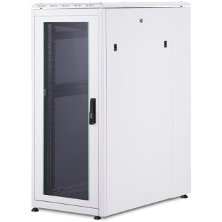 DIGITUS Netzwerkschrank Unique 26HE 1342x600x1000mm grau (Speditionsversand)