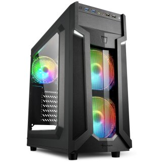 Midi Sharkoon VG6-W RGB ATX