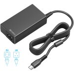 N Notebook USB-C Netzteil 65W Sandberg EU+UK Black