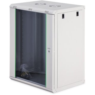 Digitus Wandgehäuse 19" 16HE 816,20x600x450mm, Farbe Grau (RAL 7035)