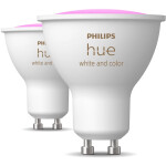 Philips Hue White & Color Ambiance GU10 Doppelpack...