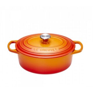 Le Creuset Signature Bräter oval 27 cm ofenrot