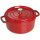 Staub La Cocotte 26cm rund. Kirsch-rot. Gusseisen