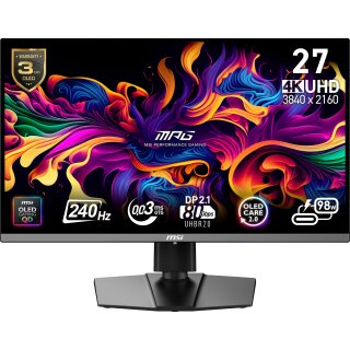 27"(68.6cm)TFT MSI MPG OLED 272URXDE QD-OLED 9S6-3CD79A-016 retail