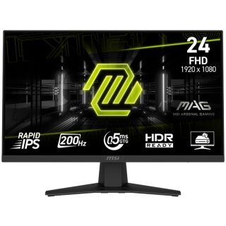 24.5"(62.23cm) MSI MAG 244F 9S6-3BC41H-001 retail