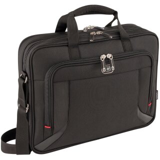 WENGER Prospectus Notebook Tasche fuer 35,8 bis 39,6cm 14,1 bis 15,6Zoll Toploader Tablet Laptop schwarz