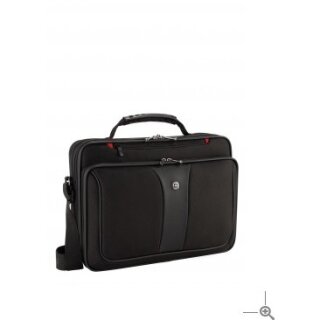 WENGER Legacy Notebook Tasche Slim fuer 35.8 bis 39.6cm 14.1 bis 15.6Zoll Tablet Laptop schwarz