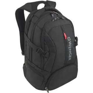 WENGER Transit Notebook Rucksack fuer 35,8 bis 39,6cm 14,1 bis 15,6Zoll Tablet, Laptop schwarz