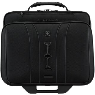 WENGER Legacy Black Series 39,62cm 15,6Zoll Wheeled Laptop Case w Tablet Pocket Black