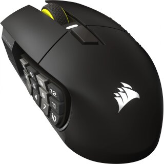 SCIMITAR ELITE WIRELESS SE Gaming Mouse - Gun metal, Optical