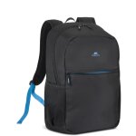 Riva NB Rucksack Regent 17.3" schwarz/blau 8069