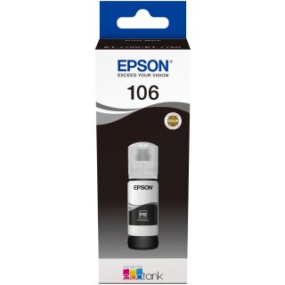 Epson Tinte 5LB 106 EcoTank Photo Black ink bottle